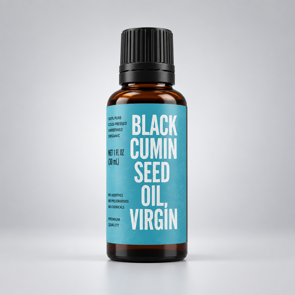 Black Cumin Seed Oil (Virgin) Organic