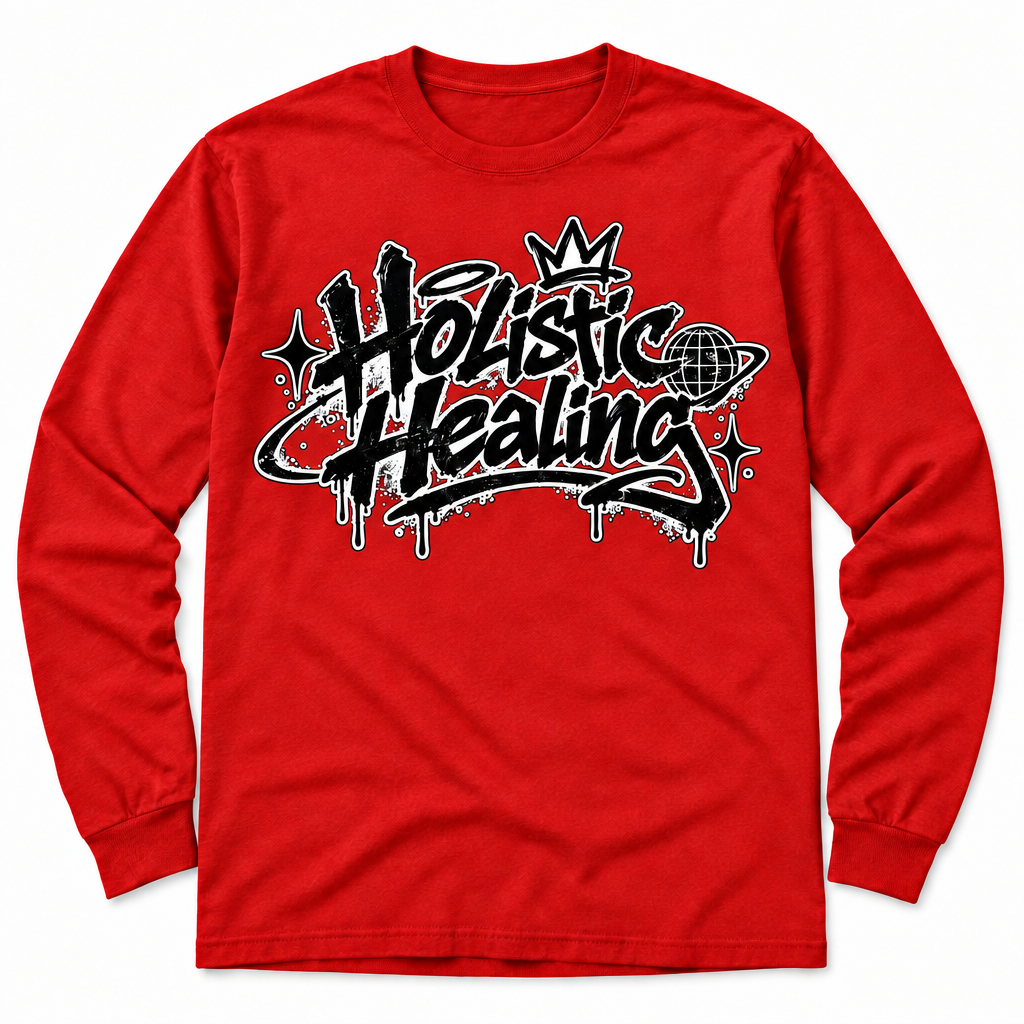 Holistic Healing T-Shirt Long Sleeve Tee