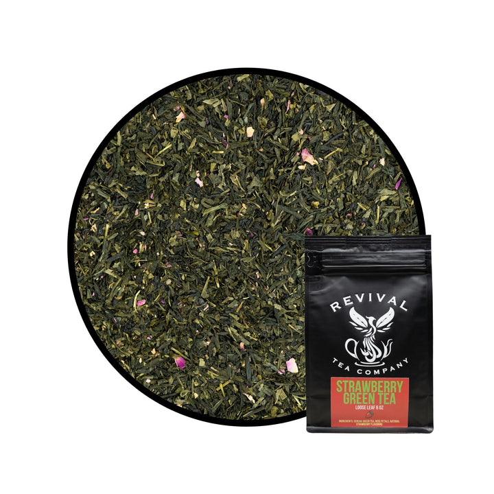 STRAWBERRY GREEN TEA