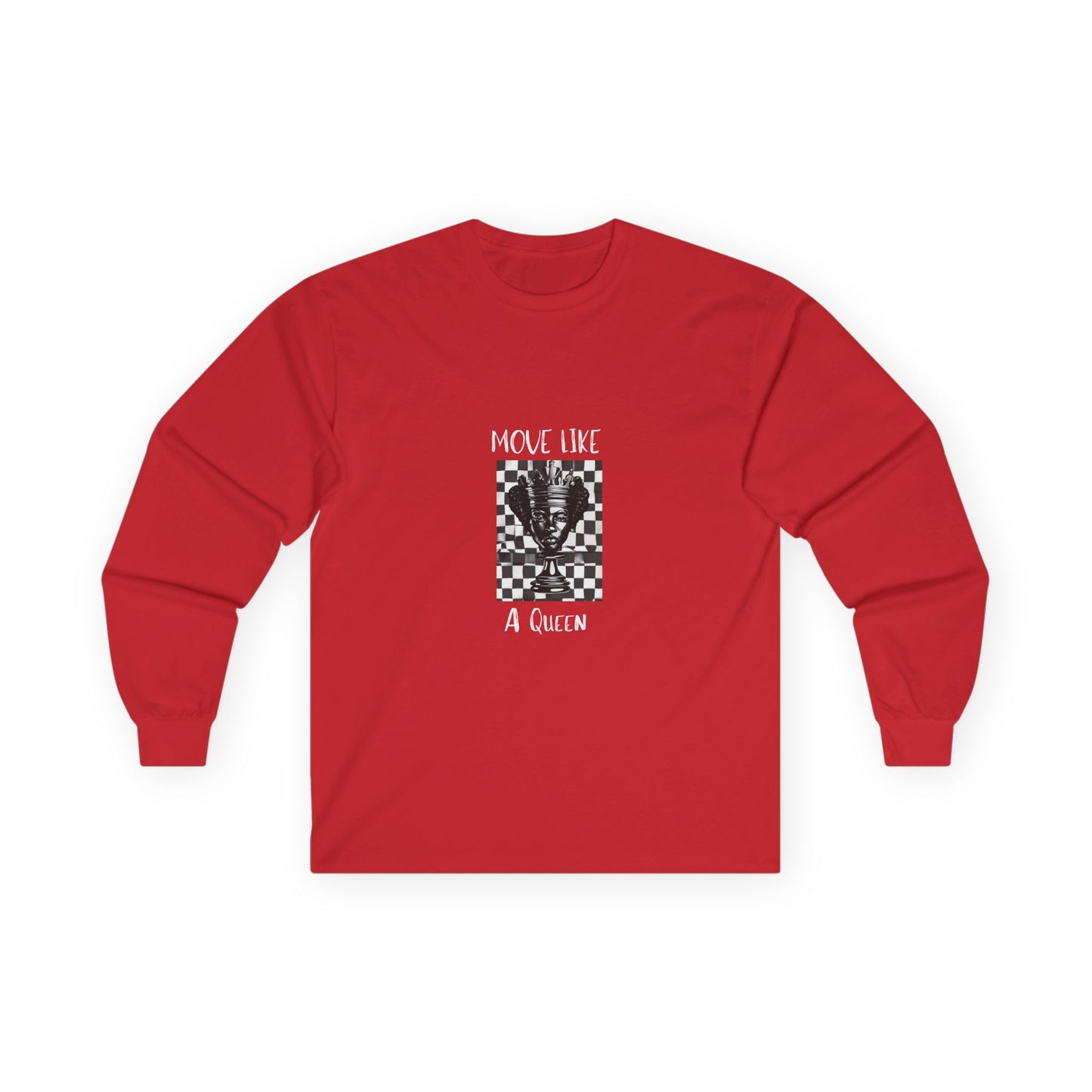 Move Like a Queen long sleeve tee