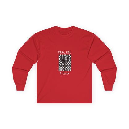 Move Like a Queen long sleeve tee