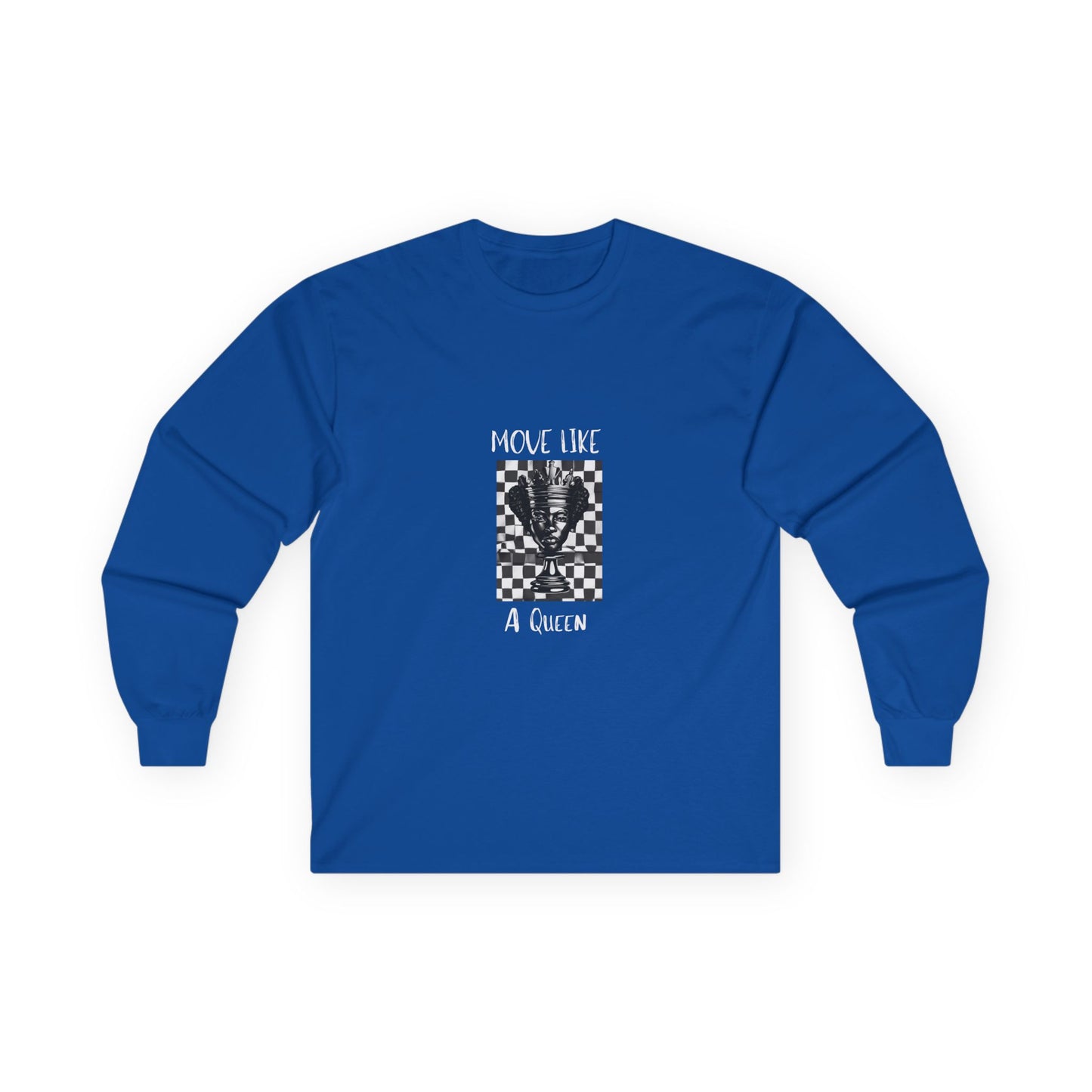 Move Like a Queen long sleeve tee