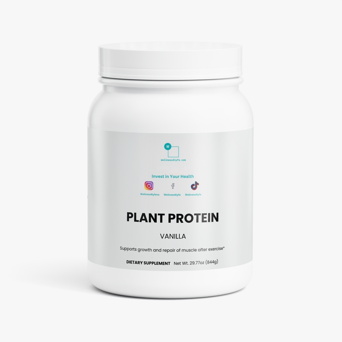 Plant Protein (Vanilla)