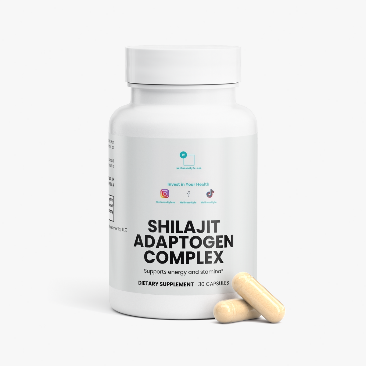 Shilajit Adaptogen Complex
