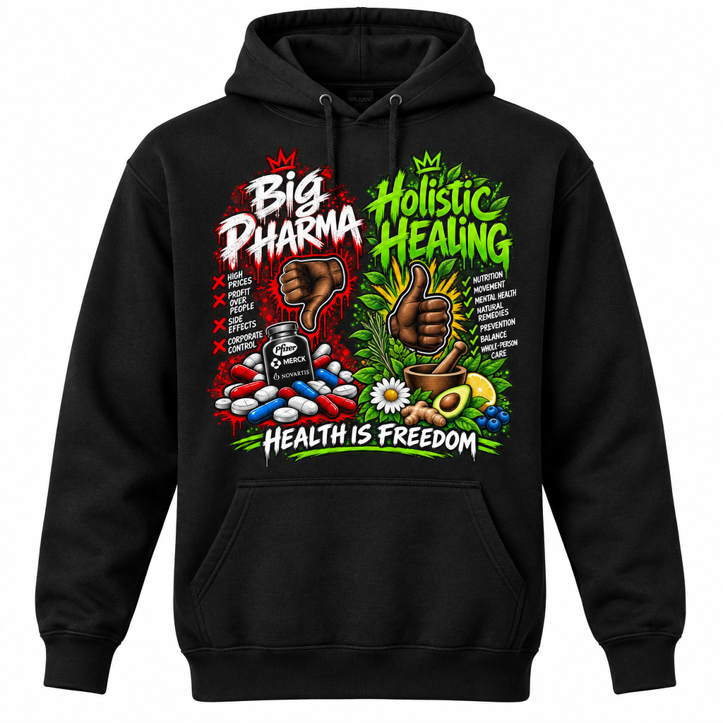 Big Pharma Thumbs Down, Holistic Healing Thumbs up