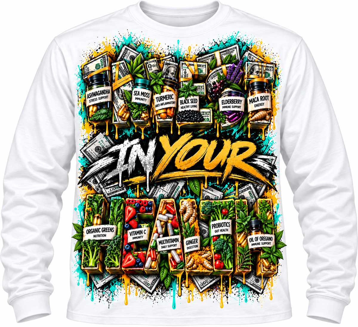 Invest in your Health T shirt